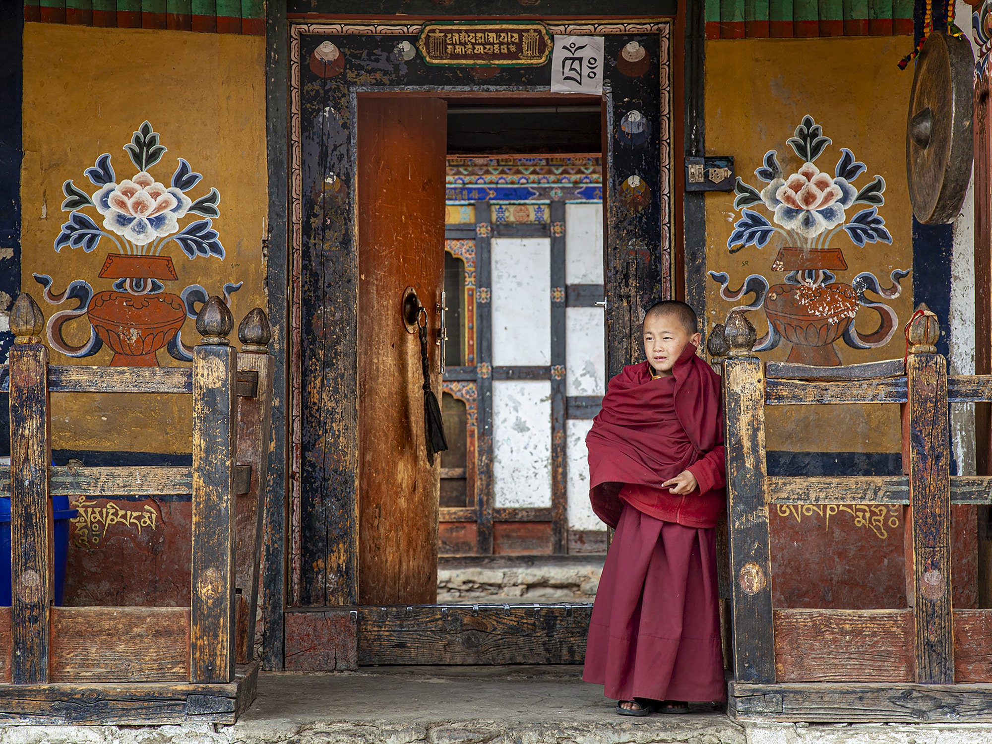 At the Fence – Bhutan